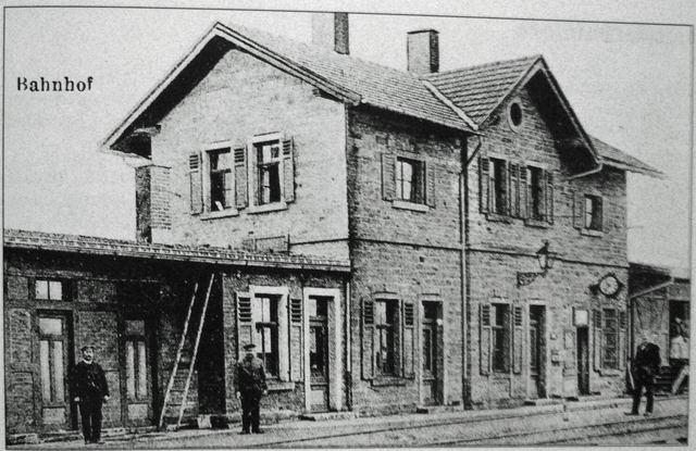 Hofheim Ufr. EG um 1910 (Foto: Emil Lehmann +)
