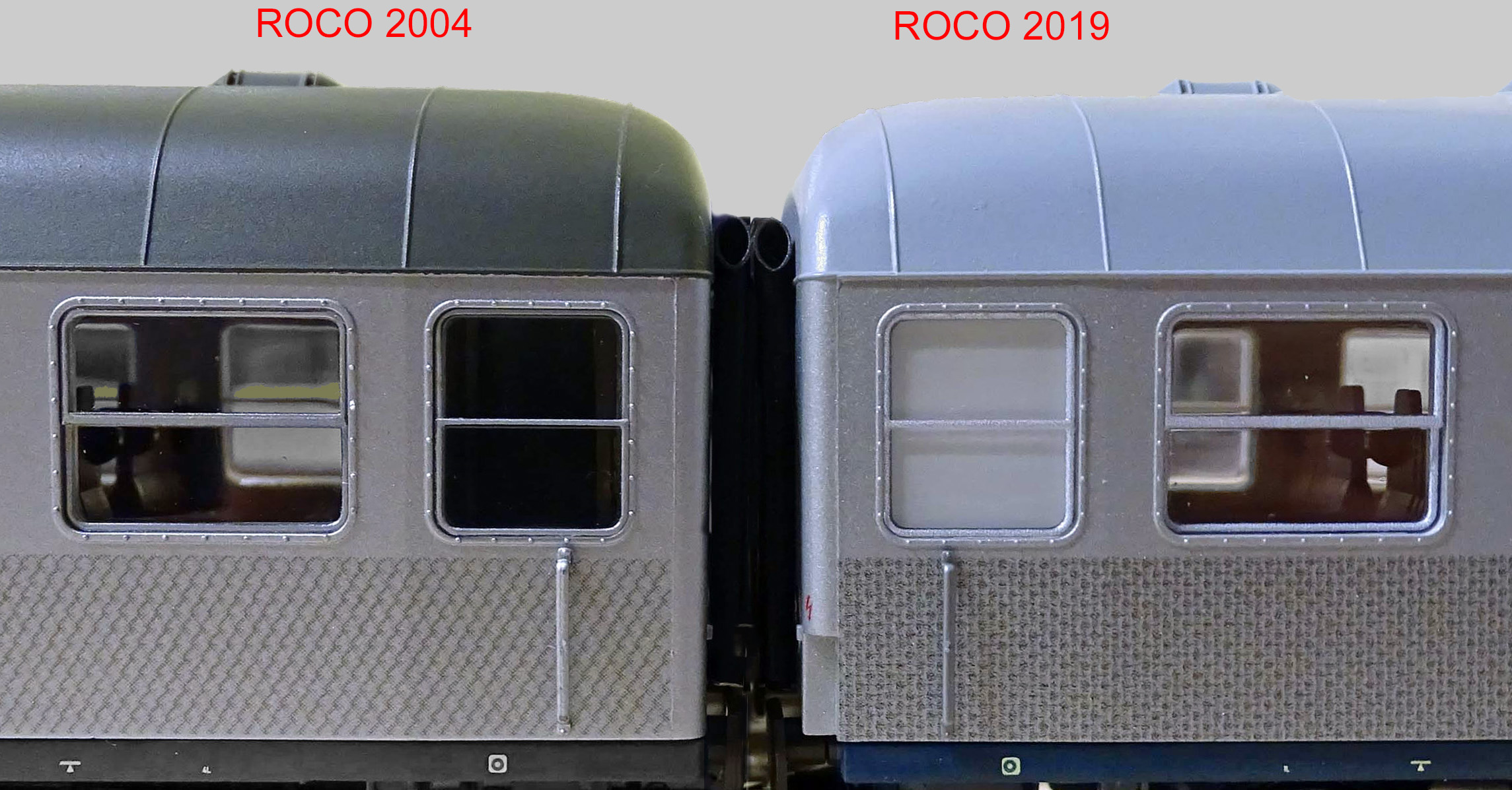 Roco Silberlinge 2004 und 2019